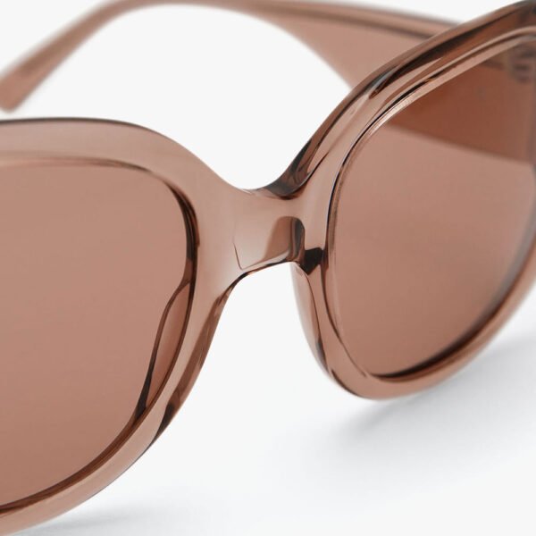Bottega Veneta Angle Acetate Square Sunglasses - Image 4