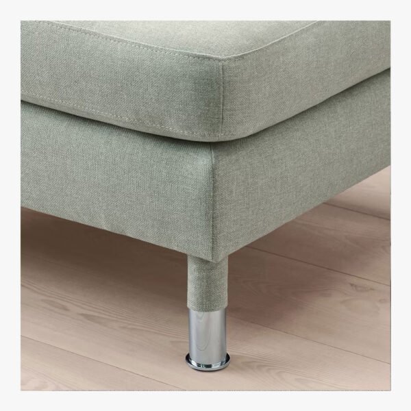 Footstool, Gunnared light green/metal - Image 5