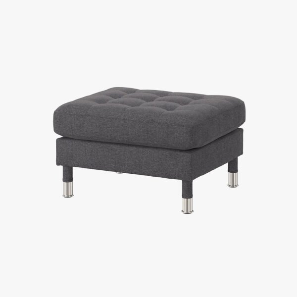 Footstool, Gunnared light green/metal - Image 7