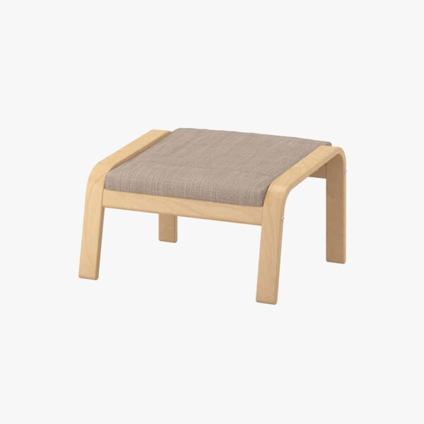 Birch Veneer/hillared Multicolor, Footstool - Image 2