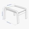 Birch Veneer/hillared Multicolor, Footstool - Image 4