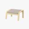 Birch Veneer/hillared Multicolor, Footstool - Image 7