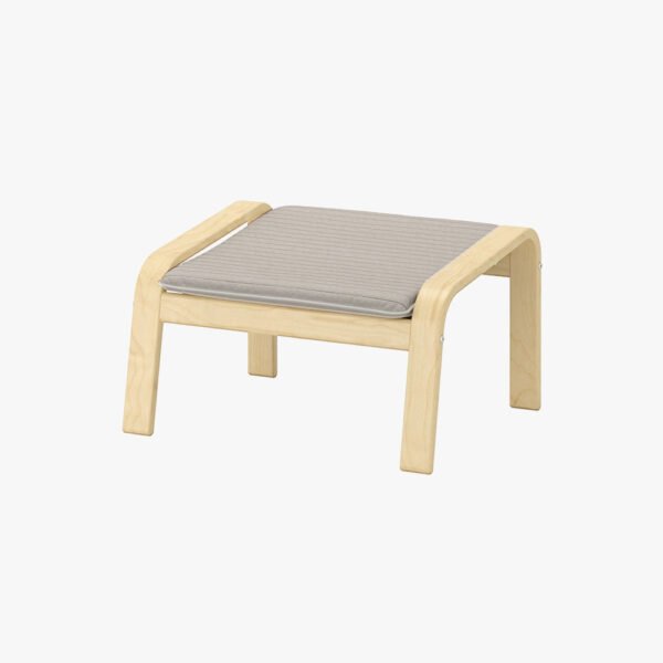 Birch Veneer/hillared Multicolor, Footstool - Image 7