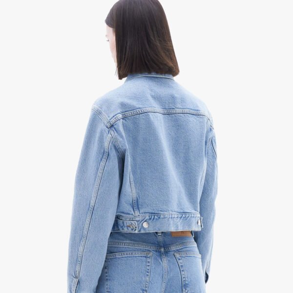 Men's Classic Denim Jacket-Motorcycle Edition - Image 4