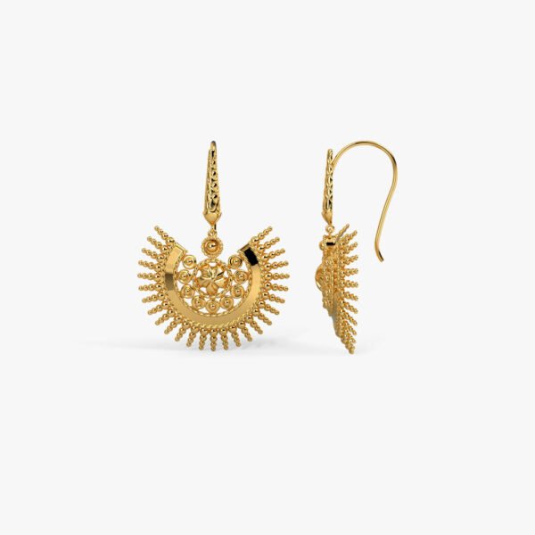 Chhavi's Jewels Bead Drop Dangler Earrings - Image 4