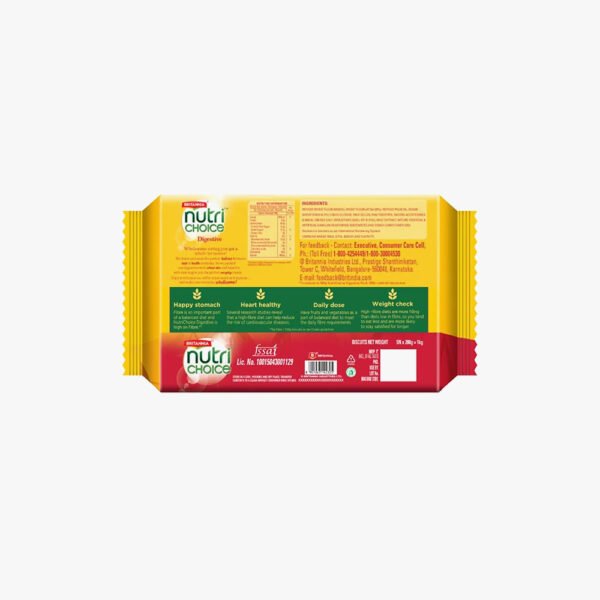 NutriChoice Hi-Fibre Digestive Biscuits 1 kg - Image 2