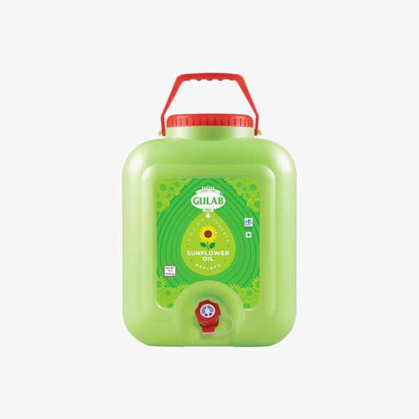 Gulab Sungold Refined Sunflower Oil 15 L (Jar)