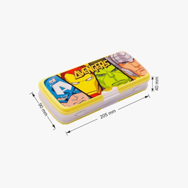 Pencil Box with White Board & Marker - Avenger - Image 2