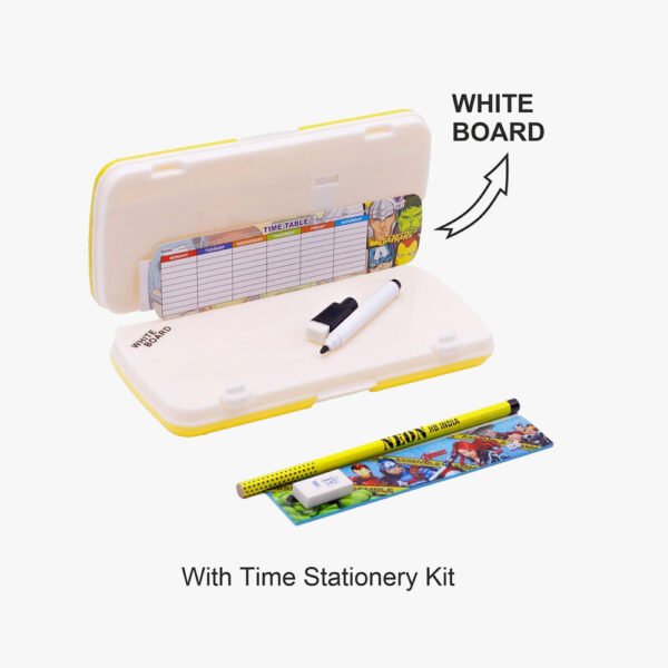 Pencil Box with White Board & Marker - Avenger - Image 3