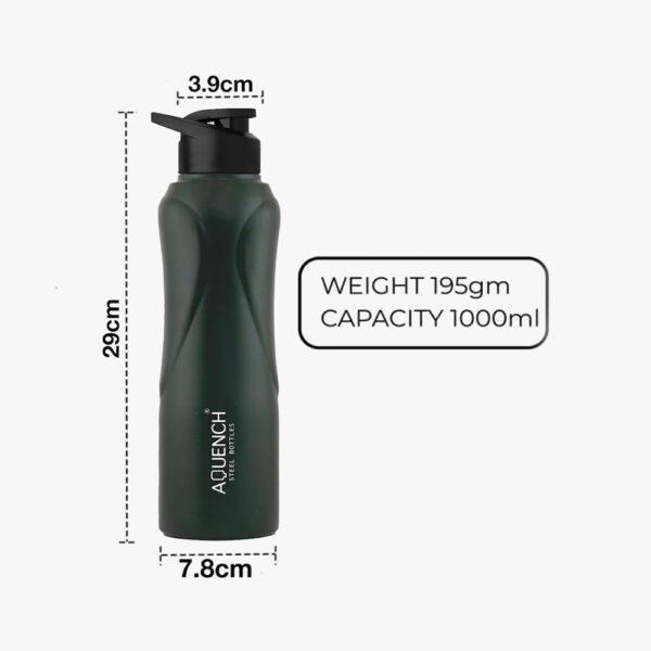 Stainless Steel Colored Fridge Water Bottle - Image 2