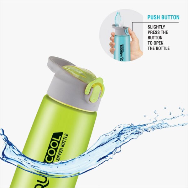 Plastic aqua cool Water Bottle for Gym - Image 2