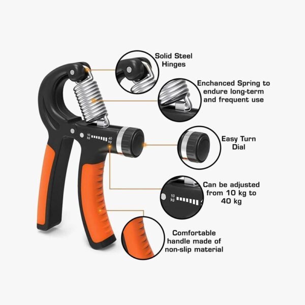 Weight Adjustable Hand Gripper 10KG To 40KG - Image 2
