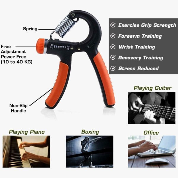Weight Adjustable Hand Gripper 10KG To 40KG - Image 3