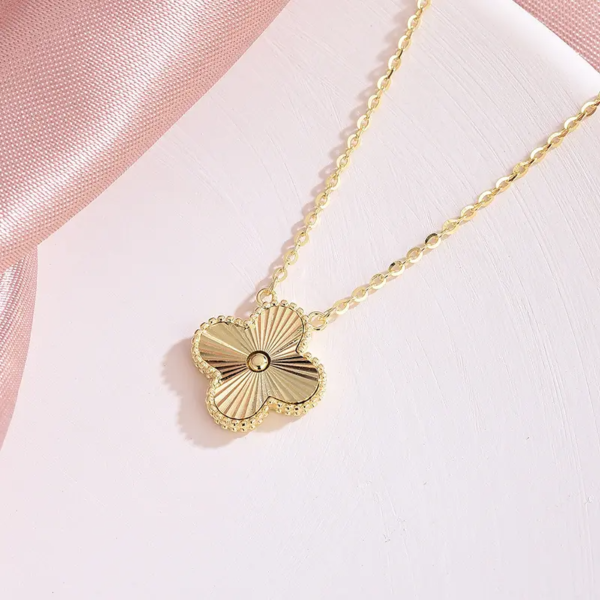 22K Gold Plated Van Cleef & Arpels Necklace - Image 2